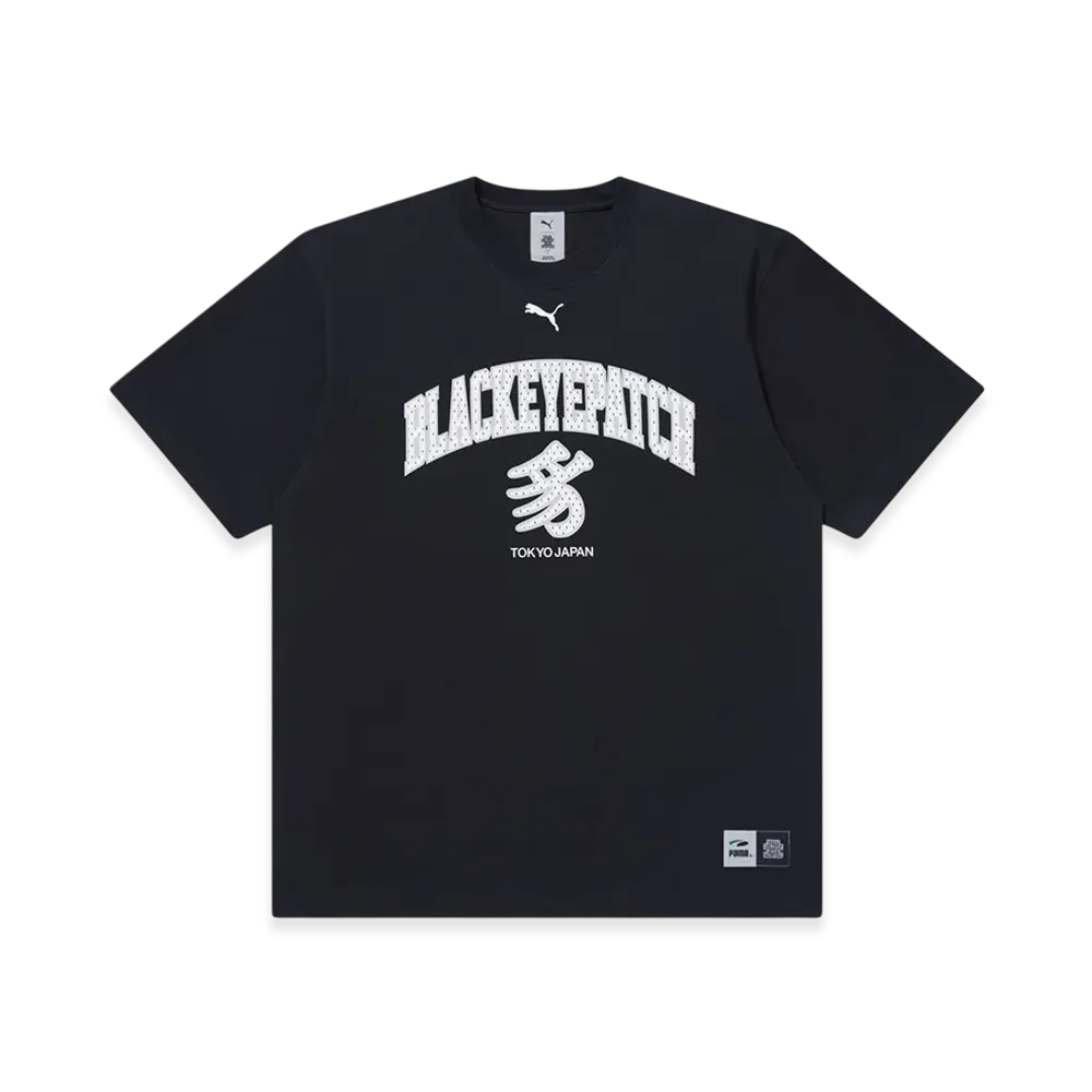 BlackEyePatch x PUMA Kanji Bep Team Logo Tee "Navy"
