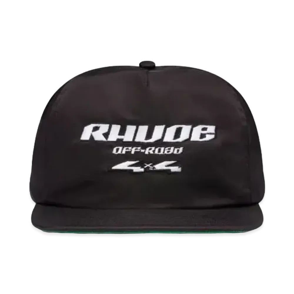 RHUDE Nylon 4X4 Hat "Black"