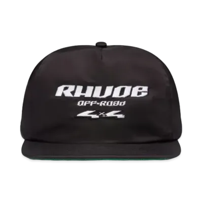 RHUDE Nylon 4X4 Hat "Black"