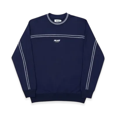 PALACE Michel Doublee Crew "Navy"