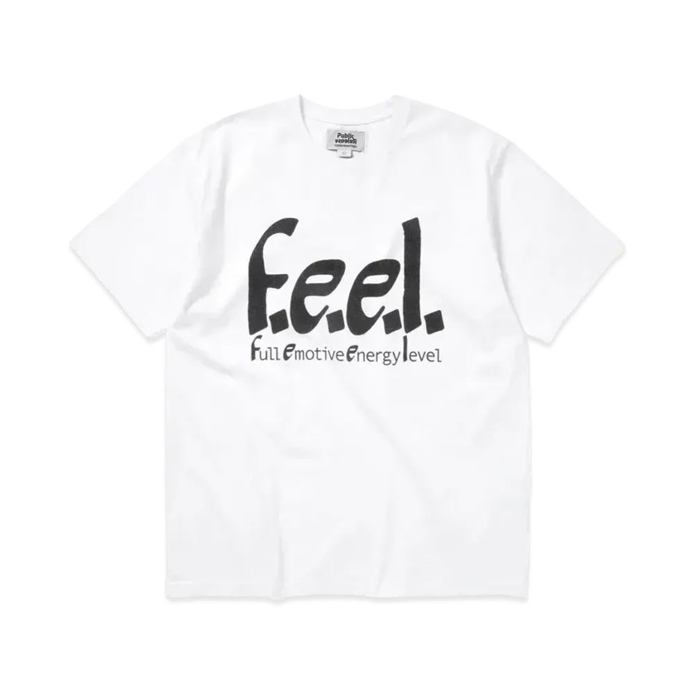 thisisneverthat x Public Emotive Energy Washed Tee "White"