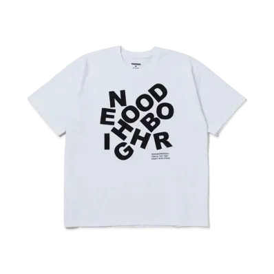 NEIGHBORHOOD NH . Tee SS-25 "White"