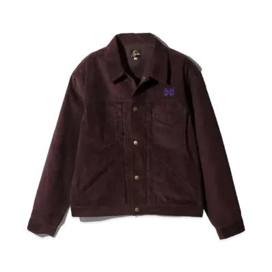 Needles Penny Jean Jacket 14W Corduroy "Brown"