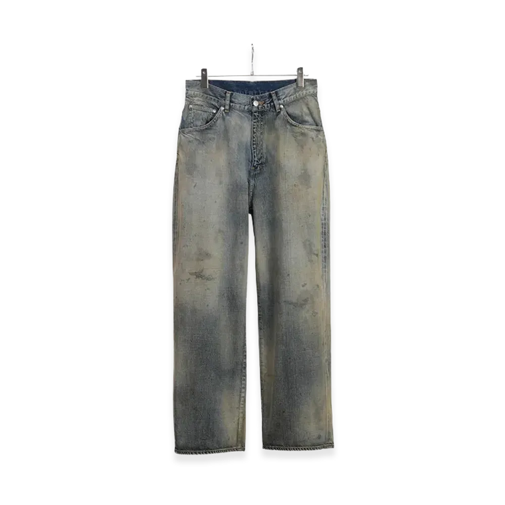 ANCELLM #01 Midtapered 5P Denim Pants "Indigo"