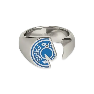 Hermes Carrousel Ring "Bleu De France"