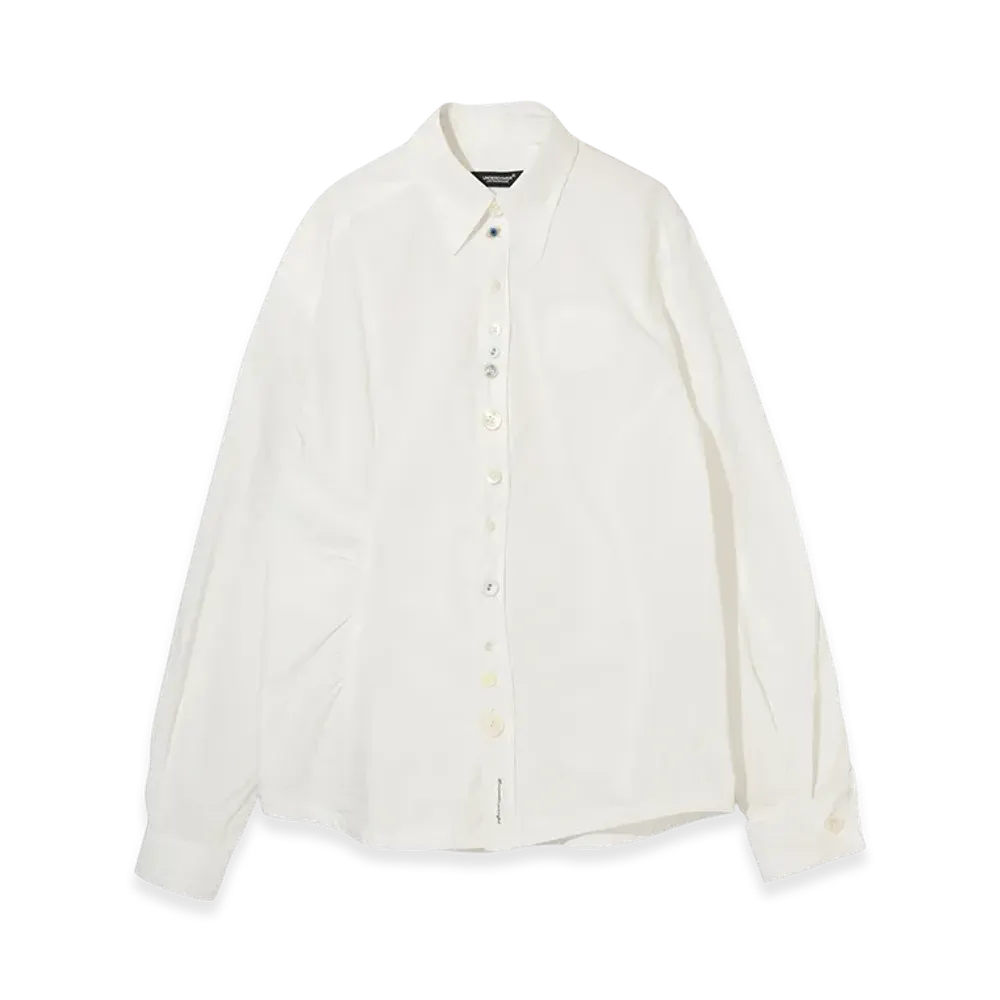 UNDERCOVER Cotton Blouse "White"