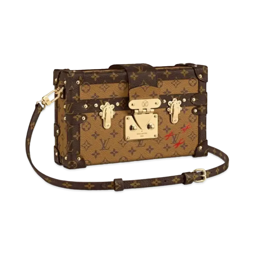 Louis Vuitton Petite Malle Bag Monogram Reverse