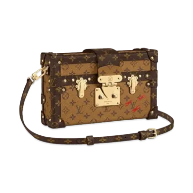 Louis Vuitton Petite Malle Bag Monogram Reverse