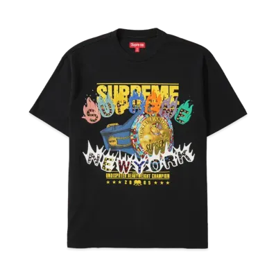 Supreme Undisputed S/S Top "Black"