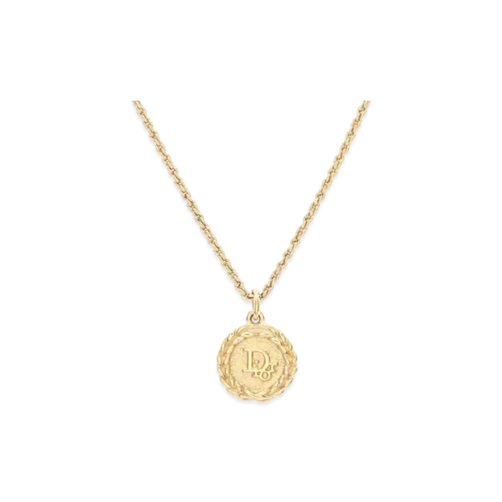 Dior Logo Necklace "Gold"