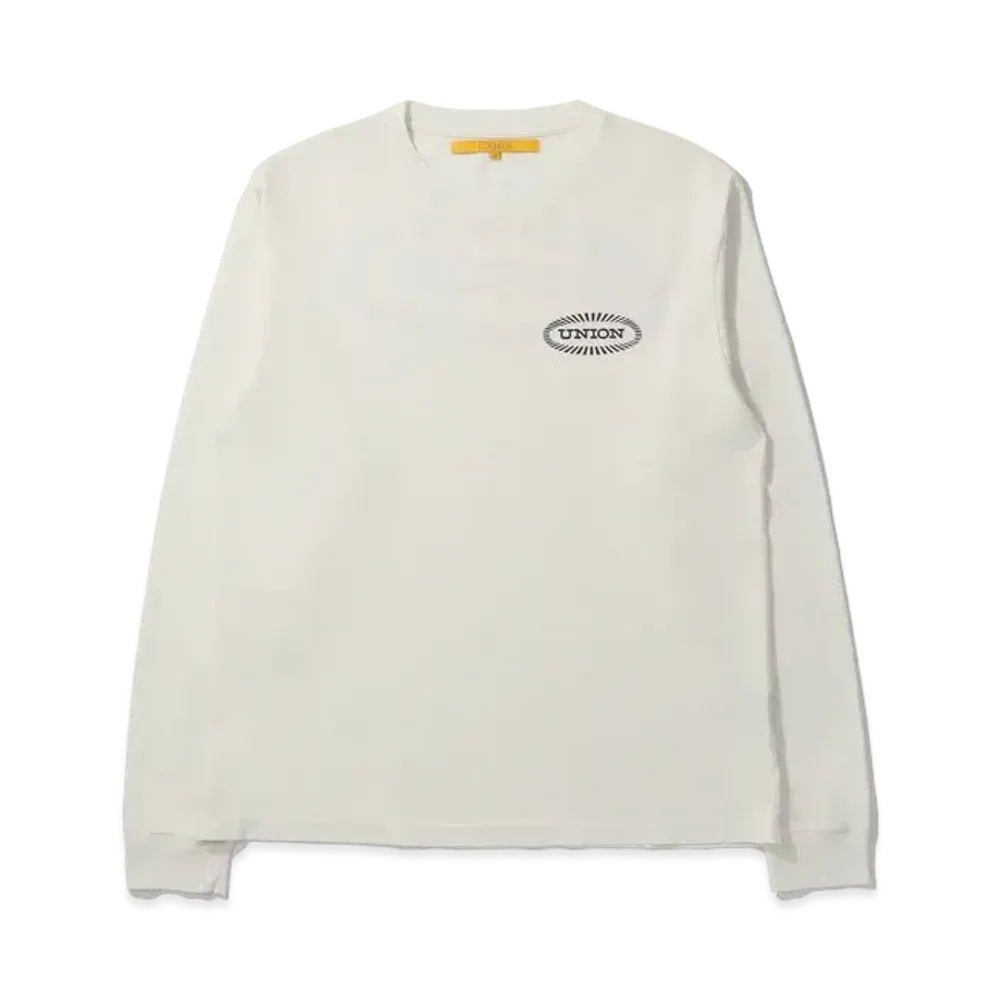 UNION Shine L/S Tee "White"