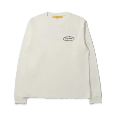 UNION Shine L/S Tee "White"