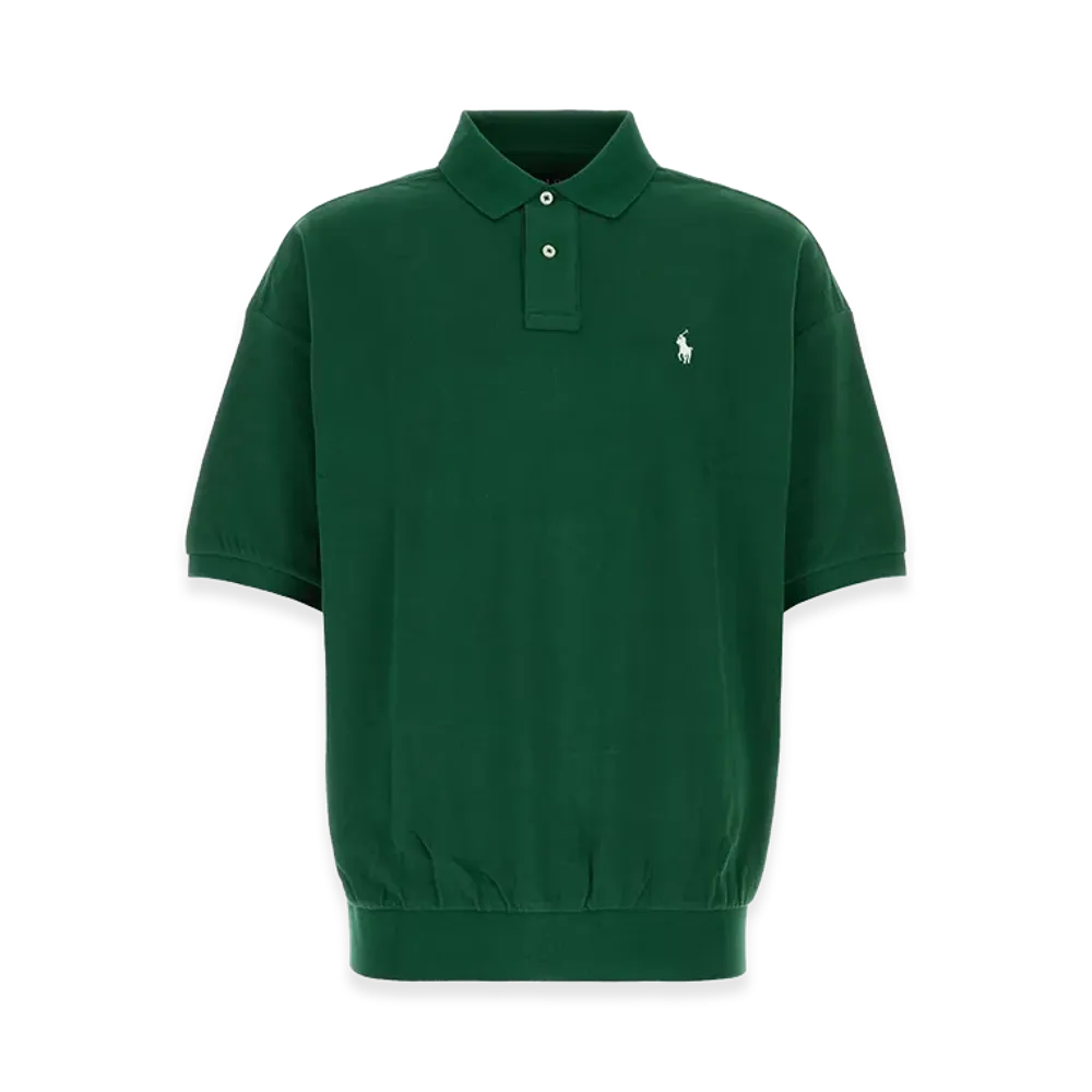 Polo Ralph Lauren Piquet Oversize Polo Shirt "Dark Green"