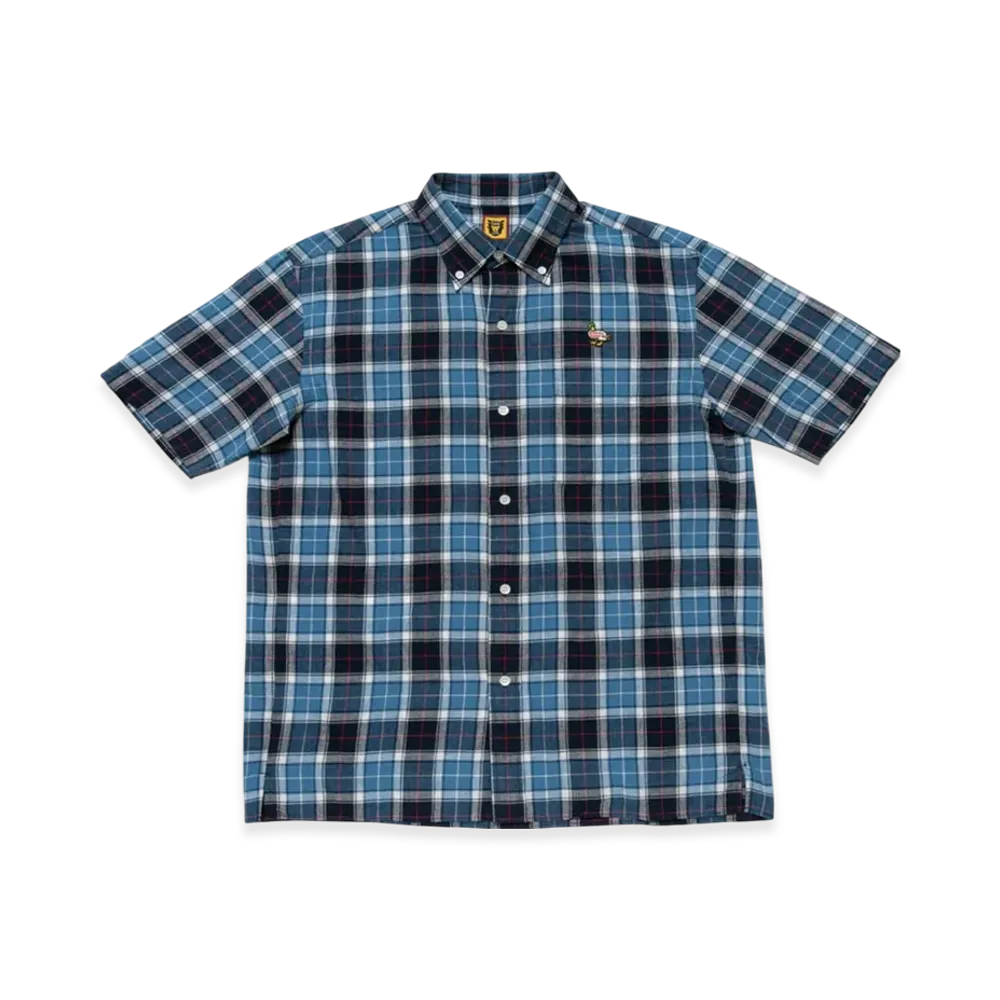 HUMAN MADE Check B.D S/S Shirt "Blue"