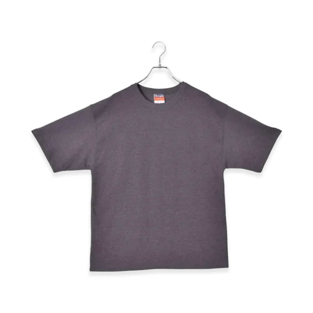 Champion 7oz Heritage Short Sleeve Tee "Charcoal Heather"