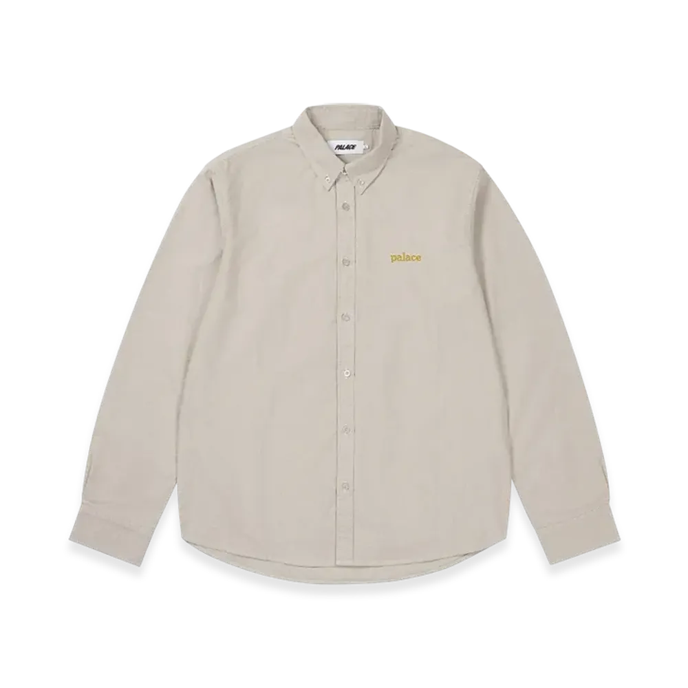PALACE Classic Oxford Shirt "Stone"