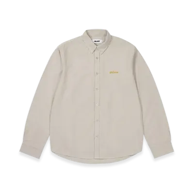 PALACE Classic Oxford Shirt "Stone"