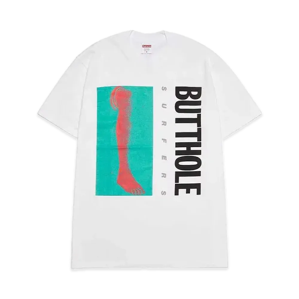 Supreme x Butthole Surfers Leg Tee "White"