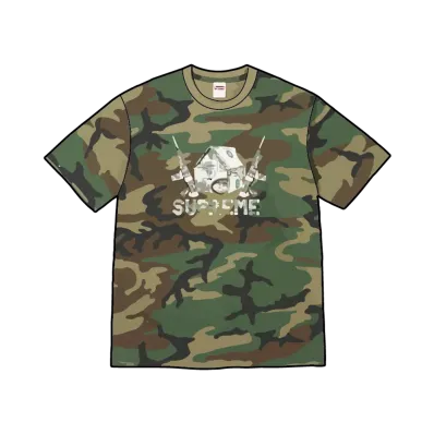 Supreme Origami Tee "Woodland Camo"