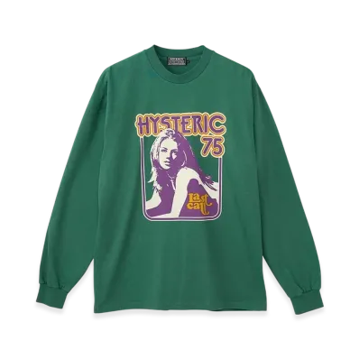 HYSTERIC GLAMOUR Last Call 75 T-Shirt "Green"