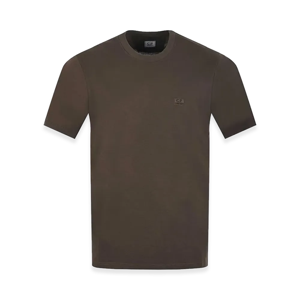 C.P. Company Cotton T-Shirt "Brown"