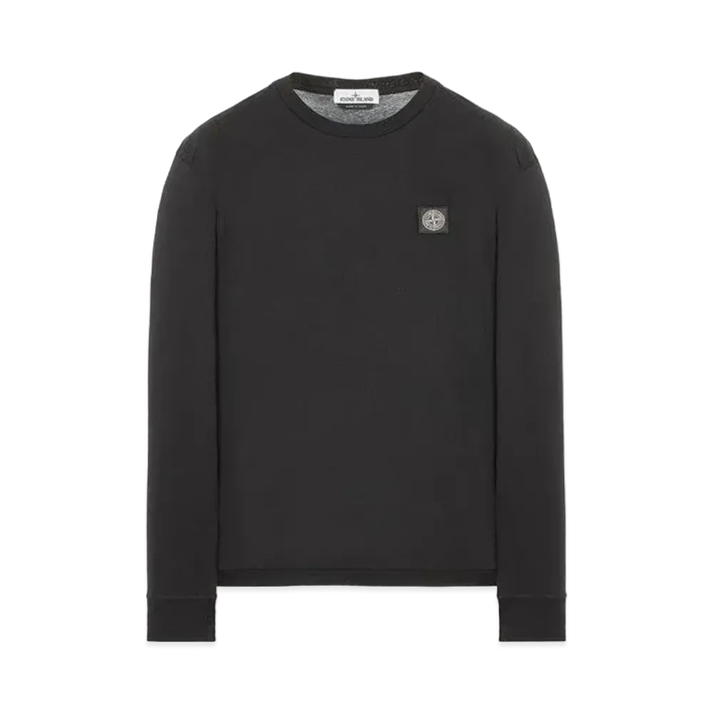 Stone Island 22713 60/2 COTTON JERSEY_SLIM FIT "Black"