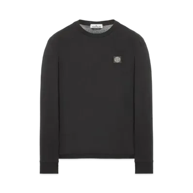 Stone Island 22713 60/2 COTTON JERSEY_SLIM FIT "Black"