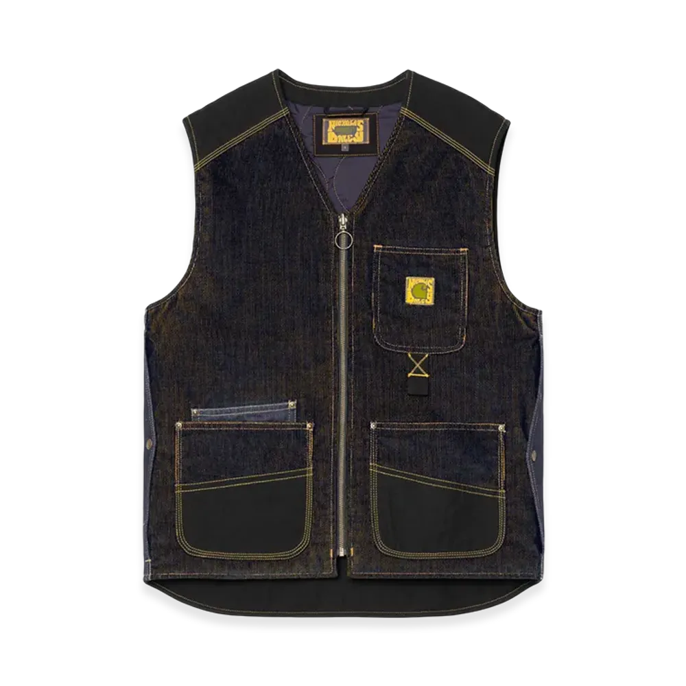 Carhartt WIP x Nicholas Daley Vest "ND Dark Navy/Mustard"
