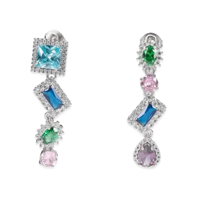 Maison Margiela Women's Earrings "Silver"