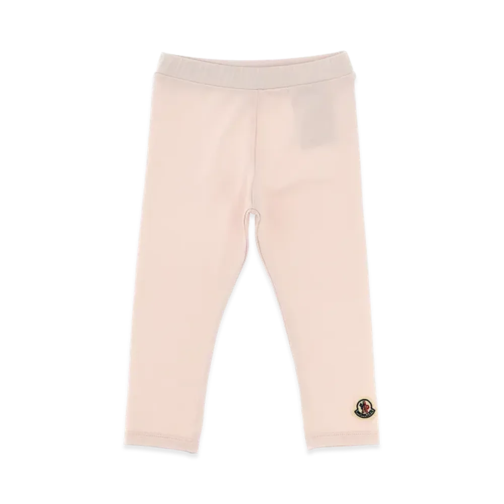 MONCLER Kids Logo Pant "Pink"