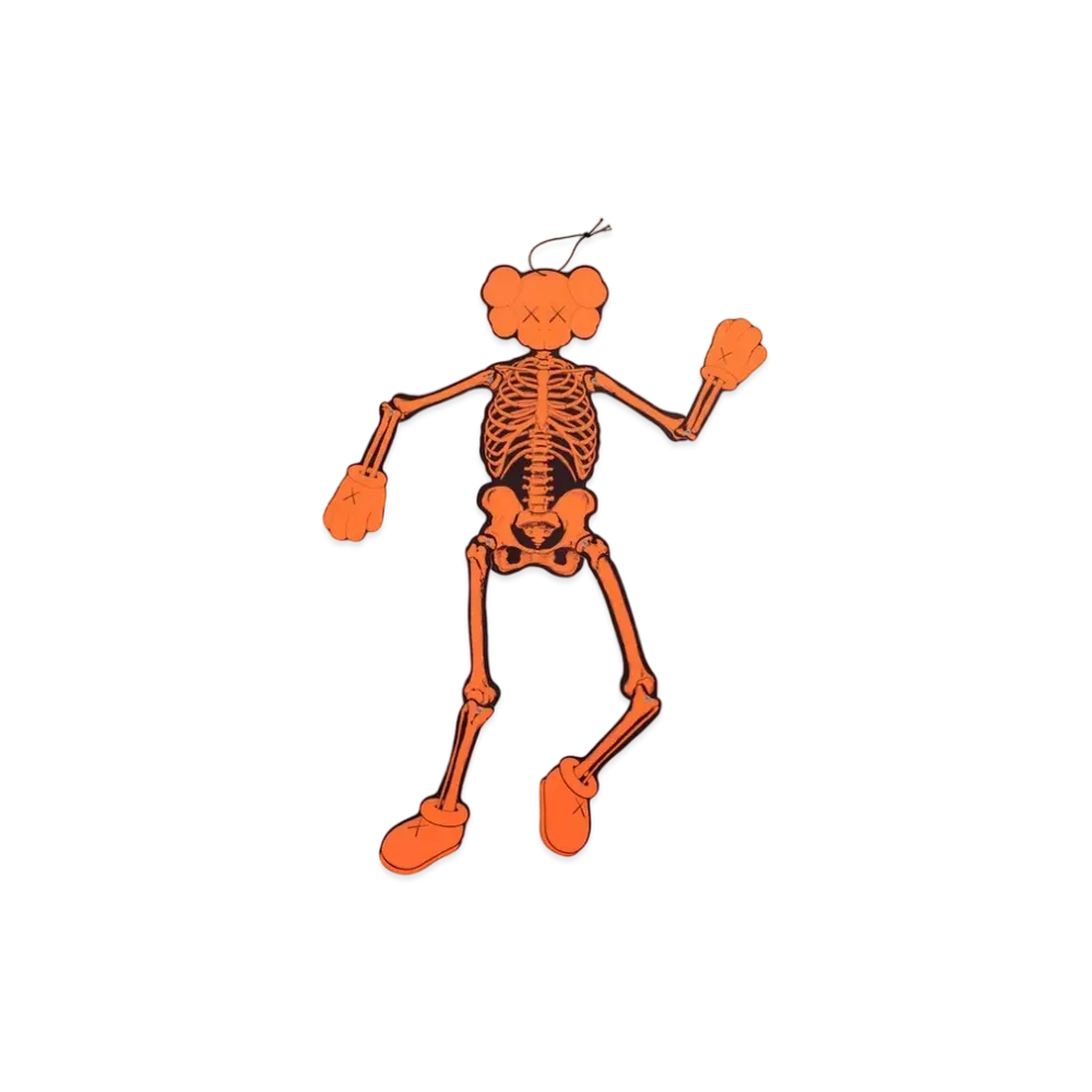 KAWS Skelton "Orange"
