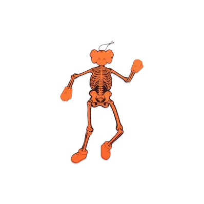 KAWS Skelton "Orange"
