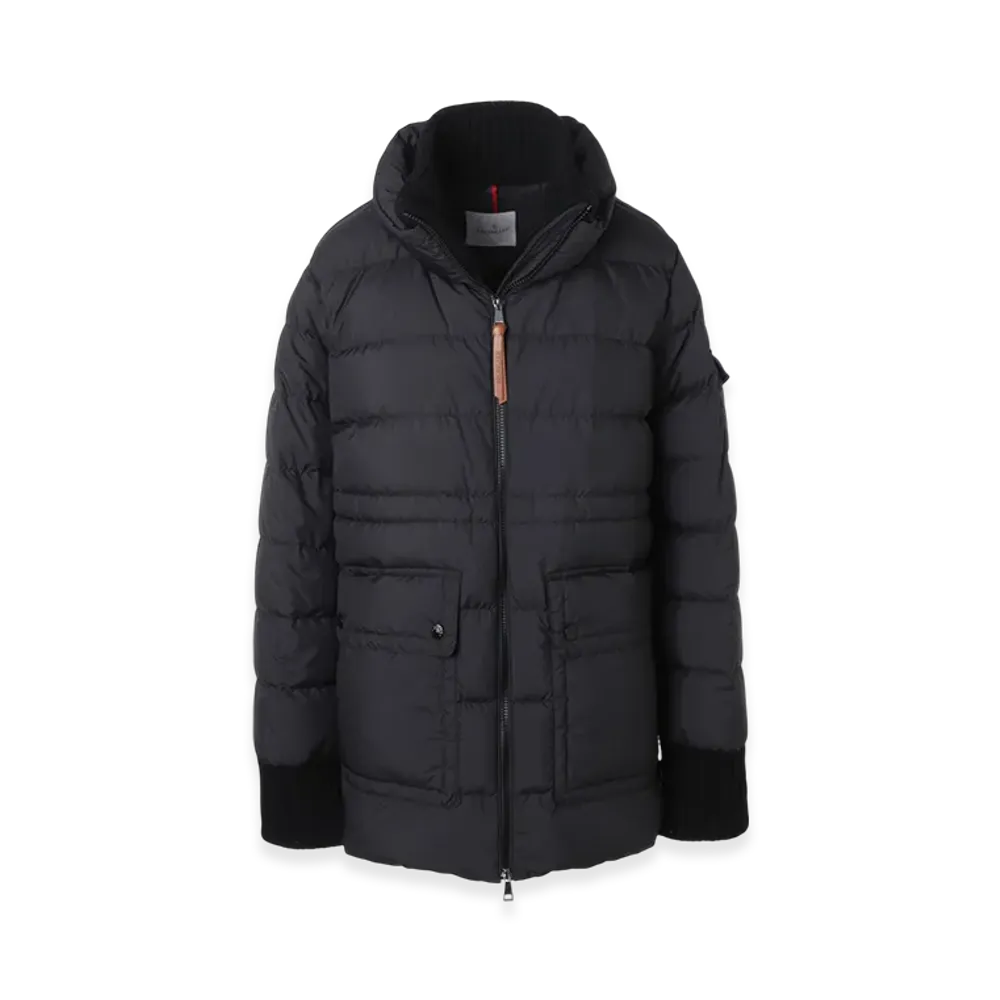 MONCLER Womens Baux Down Jacket "Black"