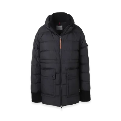 MONCLER Womens Baux Down Jacket "Black"