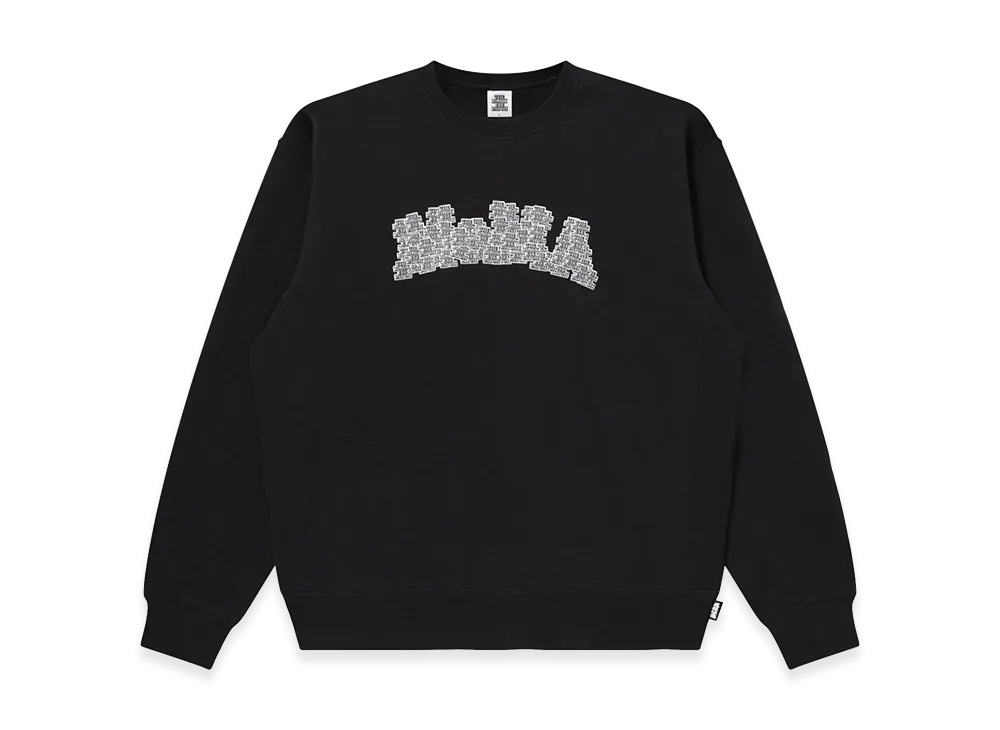BlackEyePatch OG Label Museum Logo Crew Sweat "Black"