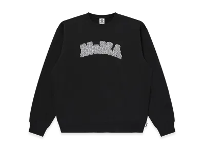 BlackEyePatch OG Label Museum Logo Crew Sweat "Black"