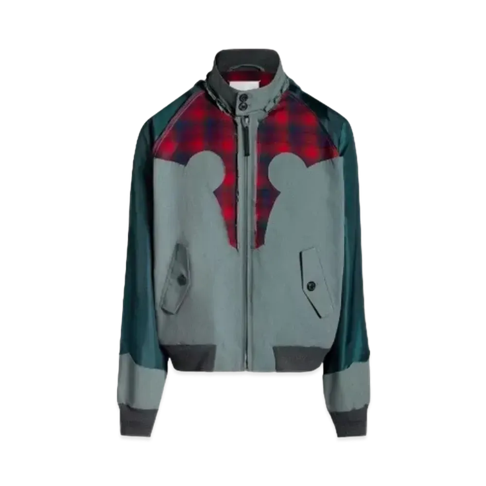Maison Margiela Pendleton Yoke Bomber Jacket "Sage"