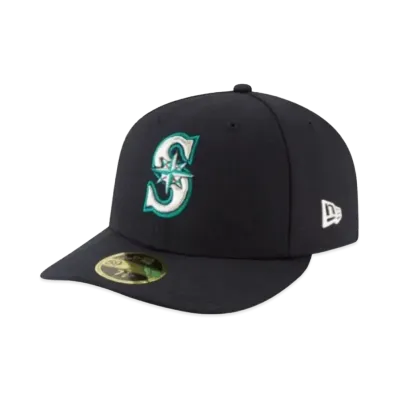 NEW ERA 59FIFTY 5950 LP MLB Low Profile "Mariners Navy"