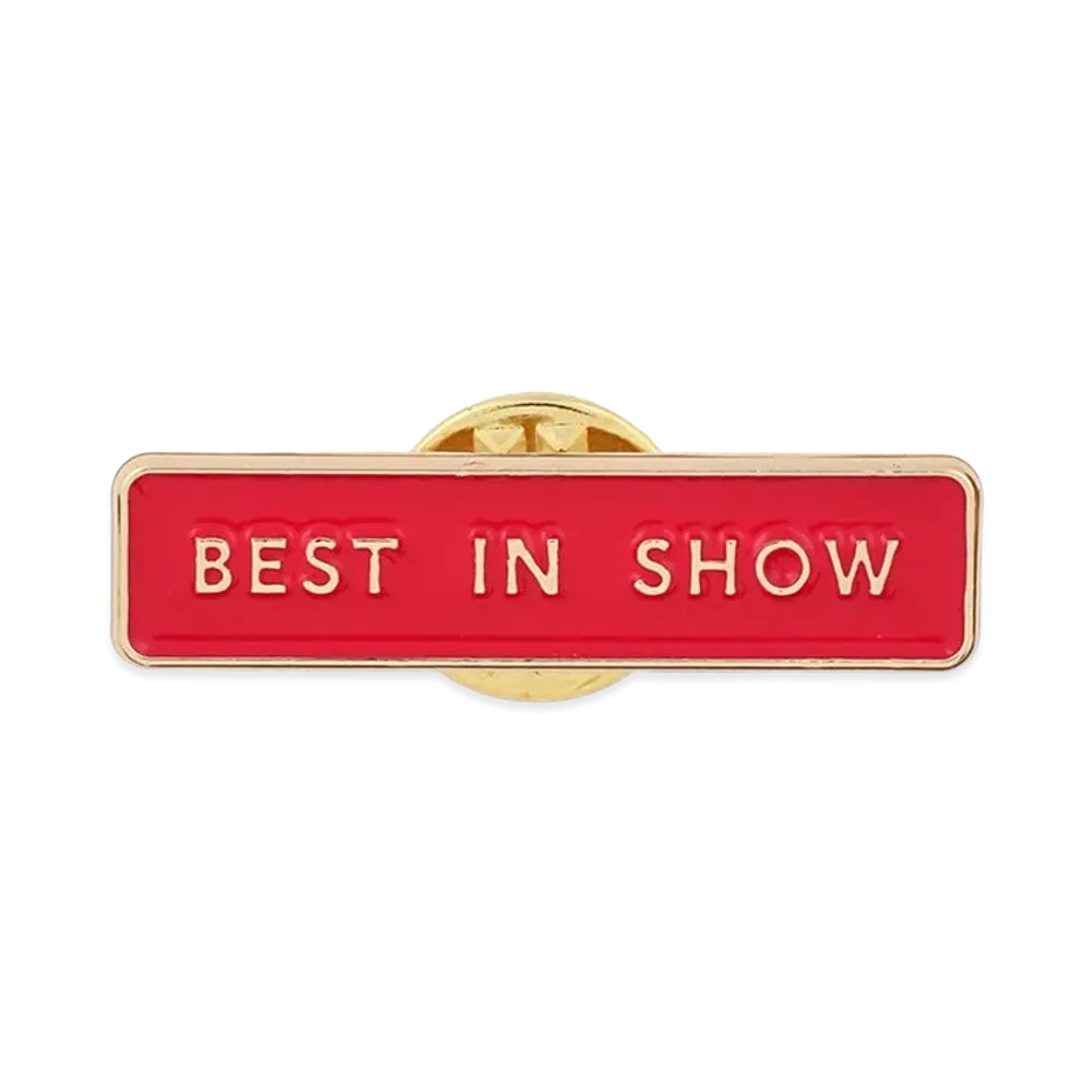 Barbour x Paul Smith Best In Show Pin Badge "Red"