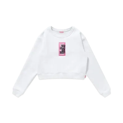 BlackEyePatch HWC Label Crew Sweat "White"