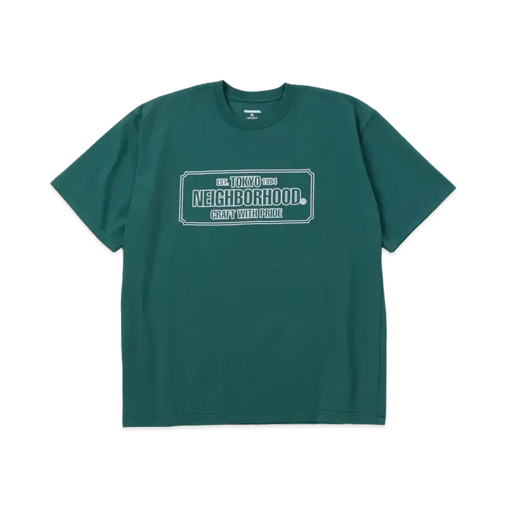 NEIGHBORHOOD NH . Tee SS-1 "Green"