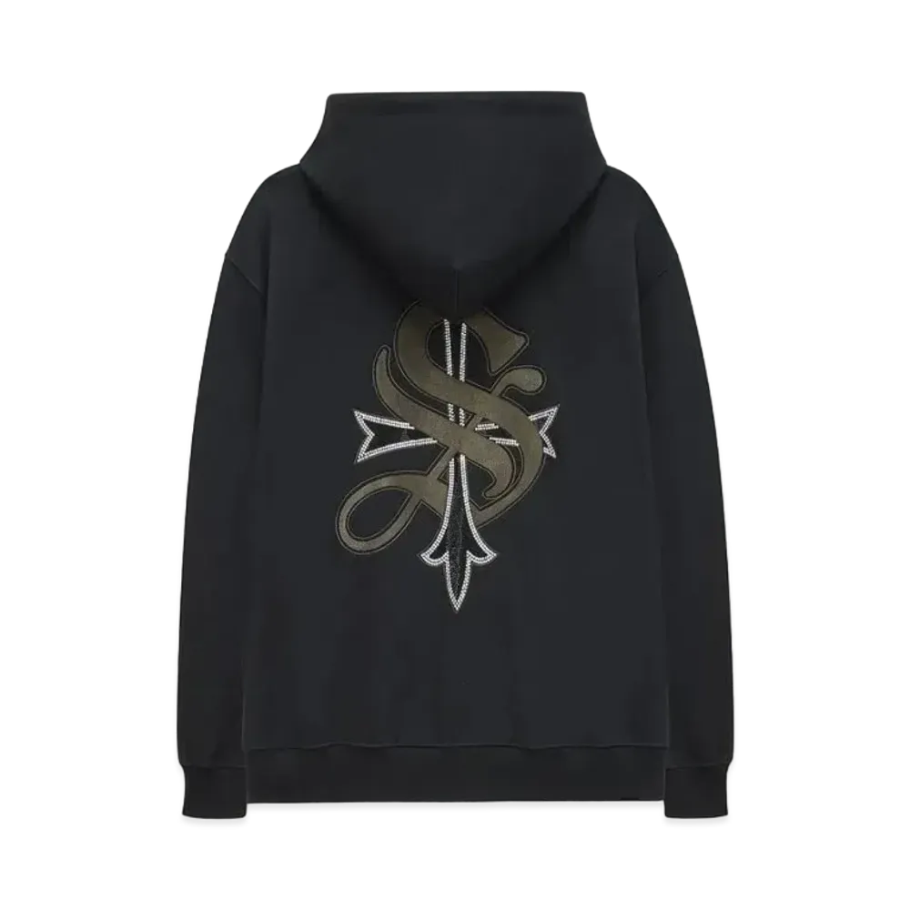 SUPPLIER Cross Zip Hoodie "Black"