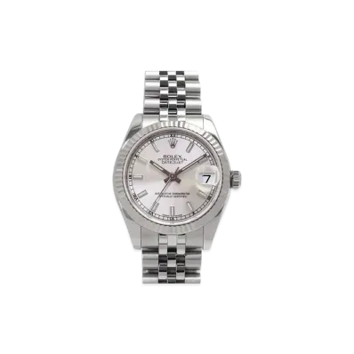 ROLEX Datejust "Silver/Stainless Steel/White Gold"