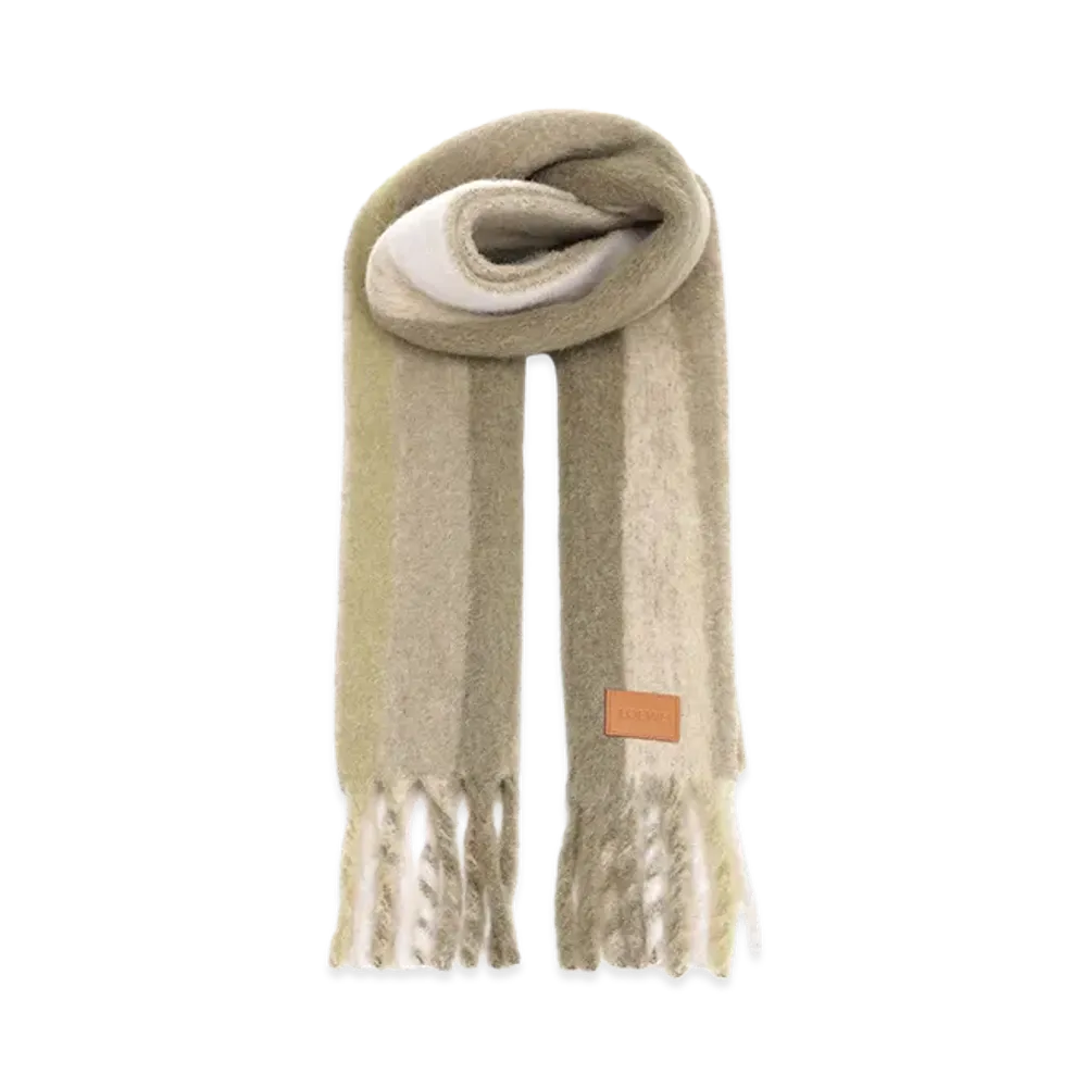 LOEWE Women's Scarf "Brown"