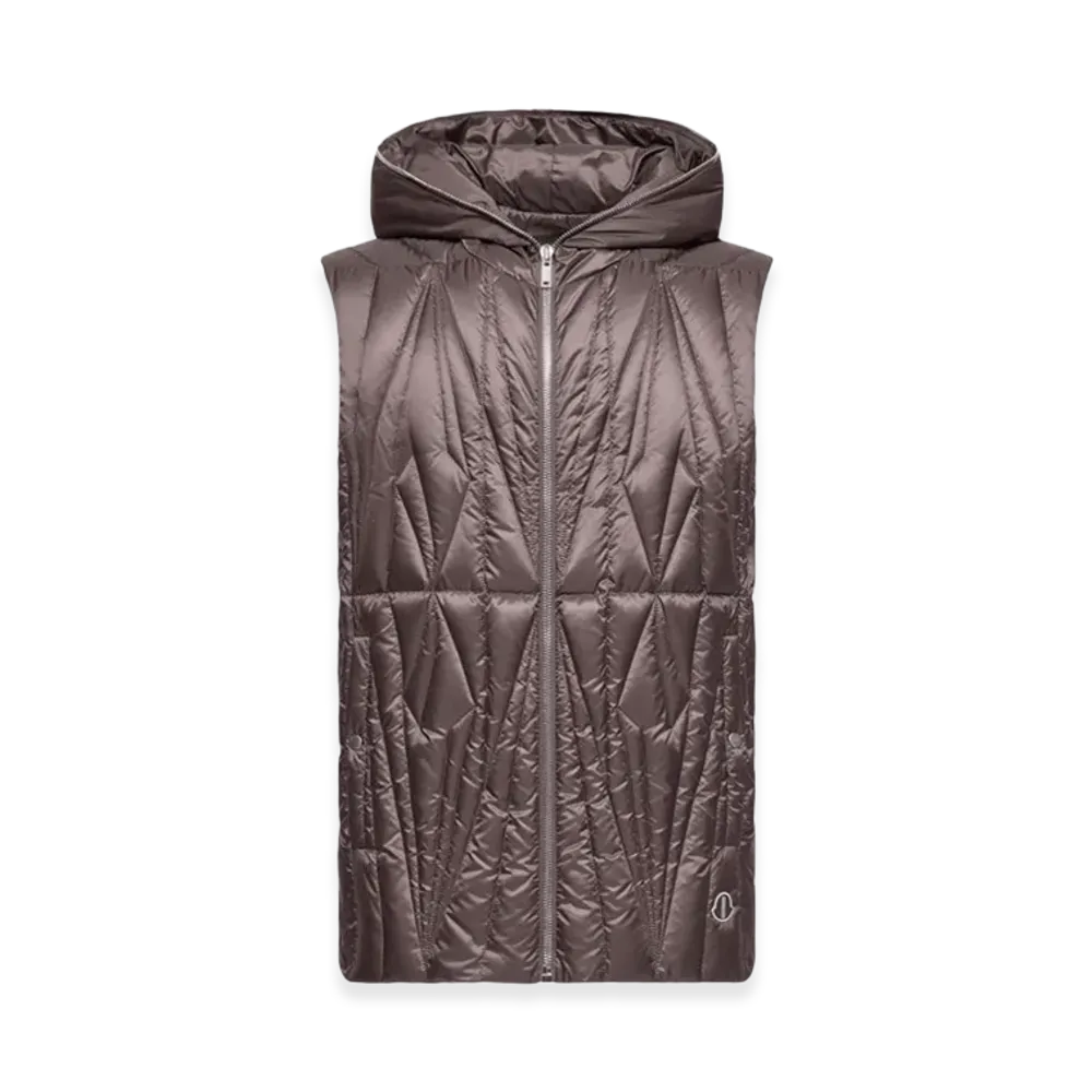 MONCLER x Rick Owens Outwear Waistcoat "Brown"