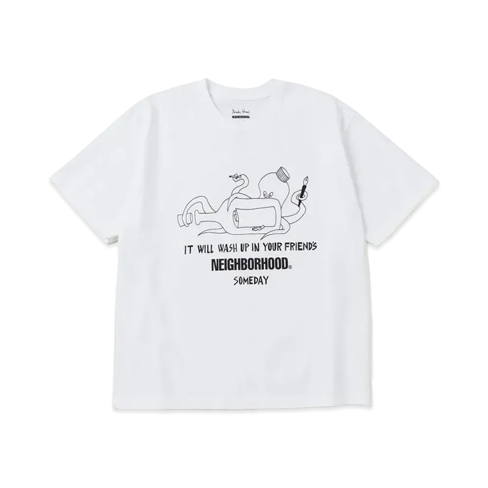 NEIGHBORHOOD x FWENCLUB x YUSUKE HANAI Tee "White"