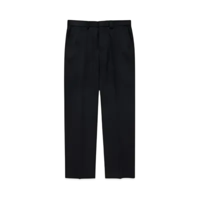 JJJJound Heavy Wool Trousers Wide "Black"