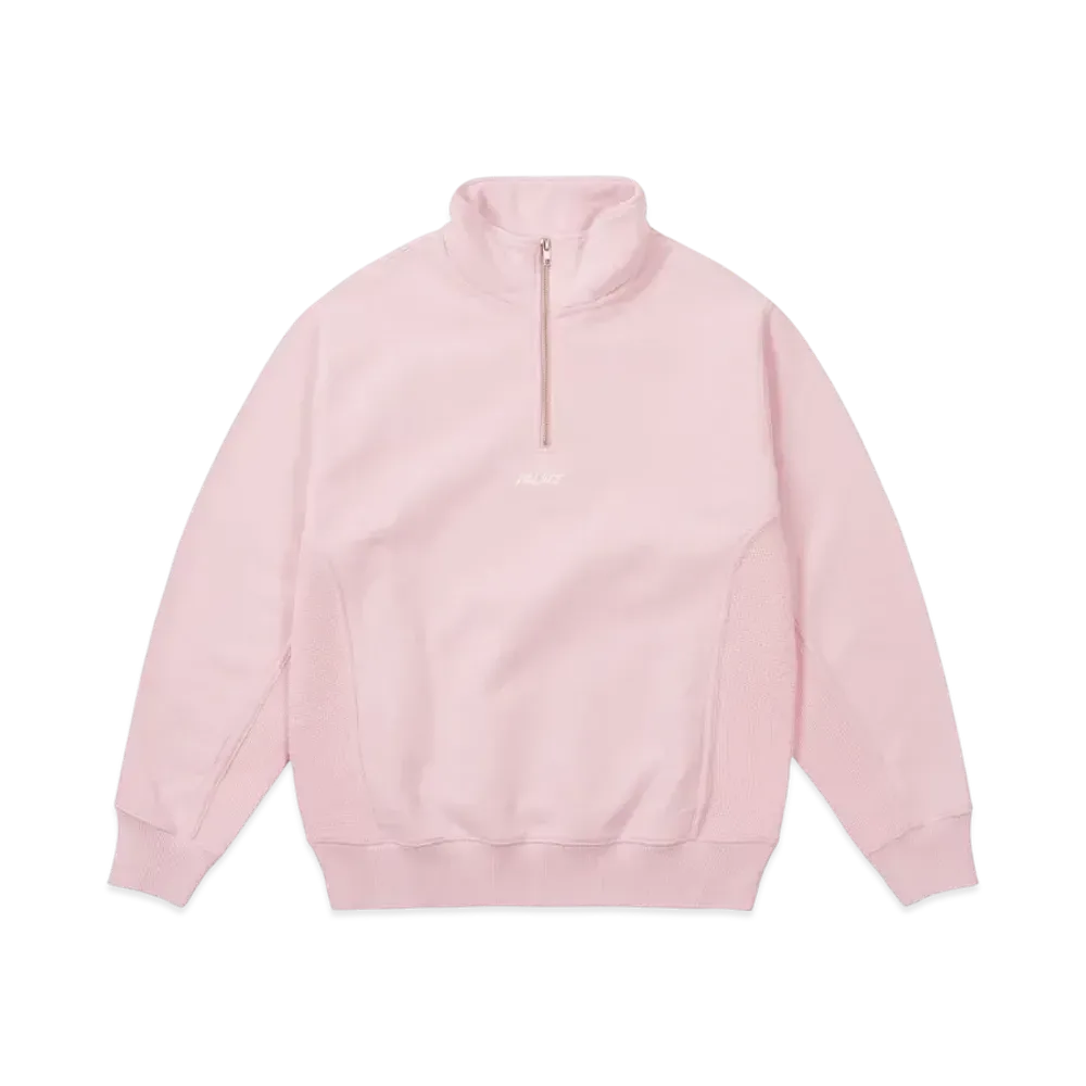 PALACE 1/4 Zip Wash Out Funnel "Lush Flush"