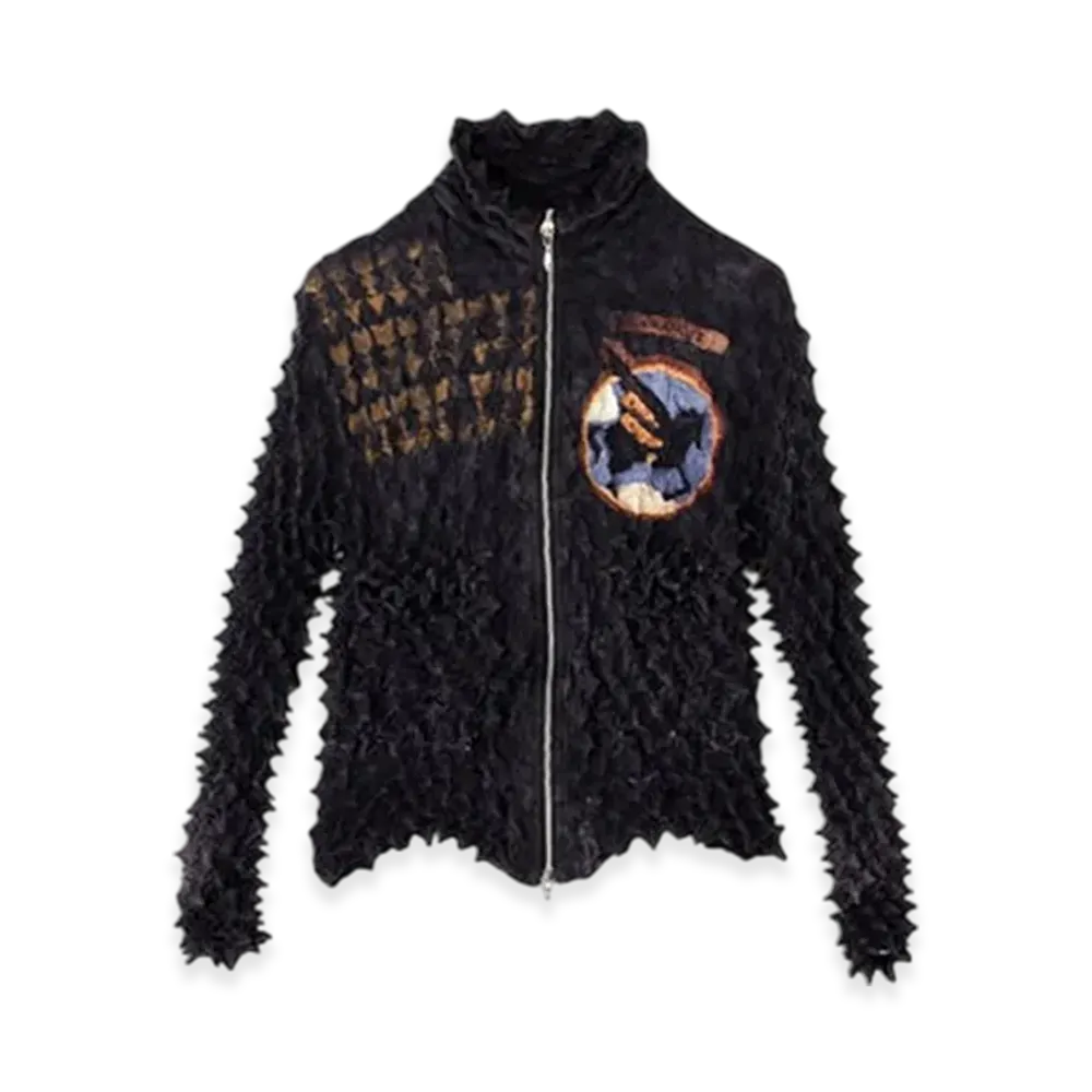 MASU Spiky Pegasus Bomber Jacket "Black"