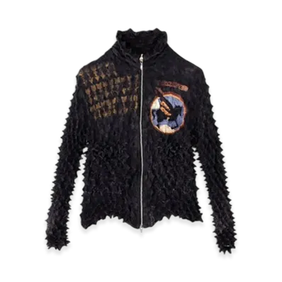 MASU Spiky Pegasus Bomber Jacket "Black"
